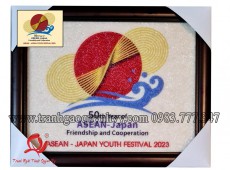 Logo Việt Nhật 50 năm 20 x 25