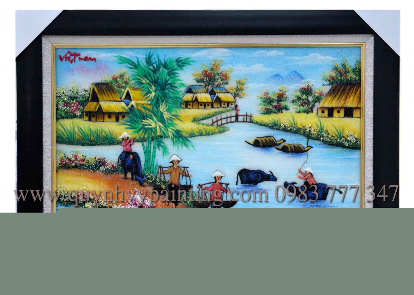 Phong Cảnh Đồng Quê - 40 x 60 
