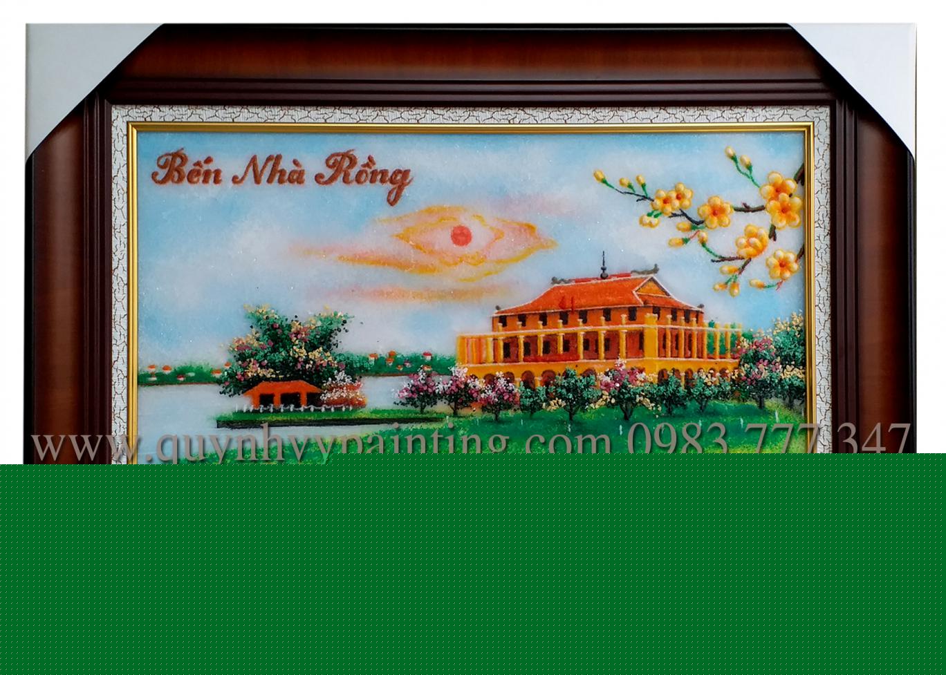 Phong Cảnh Bến Nhà Rồng - 30 x 40
