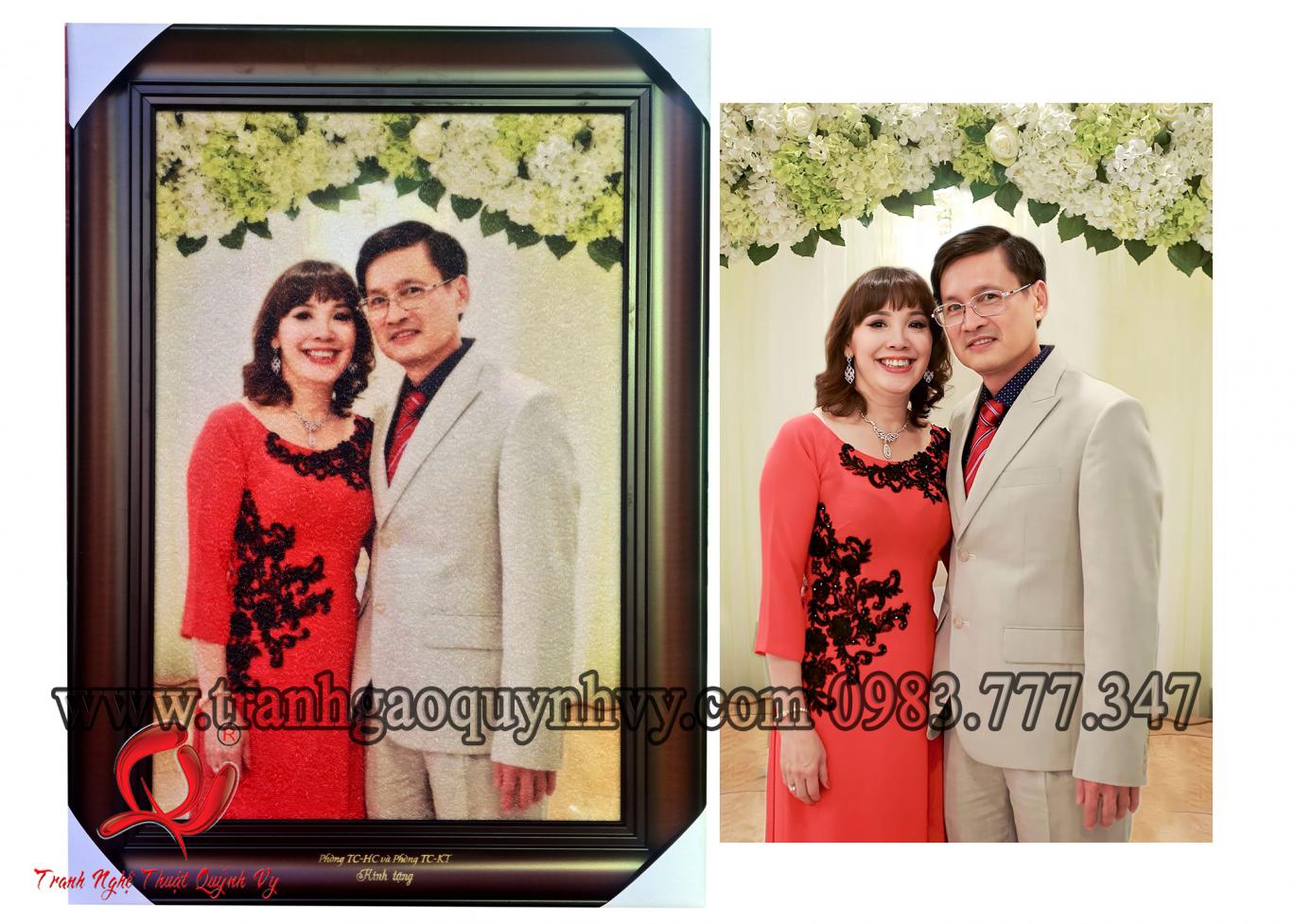 Chân Dung 2 người 40 x 60