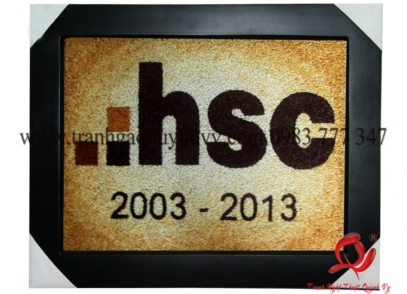 Tranh Gạo Logo HSC