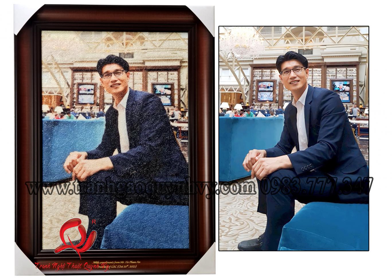 Chân Dung 1 người 40 x 60