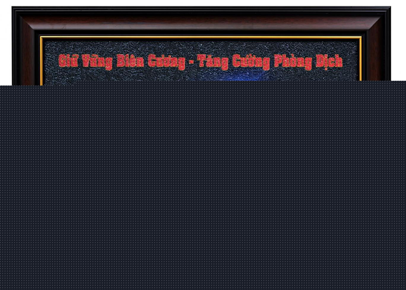 Tranh Gạo Chân Dung 40 x 60