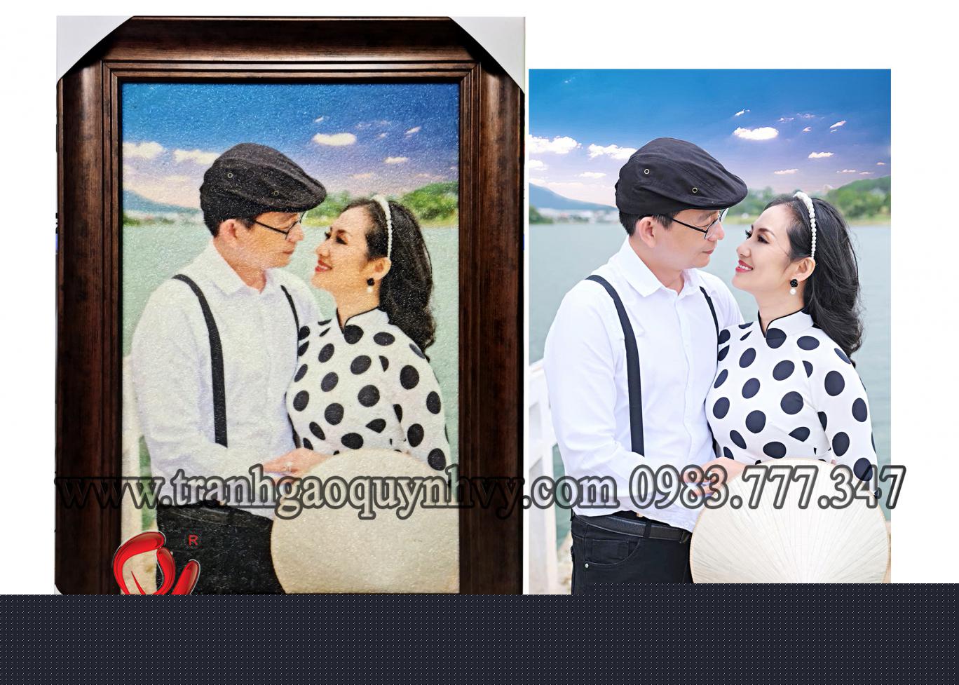 Chân Dung 2 người 40 x 60