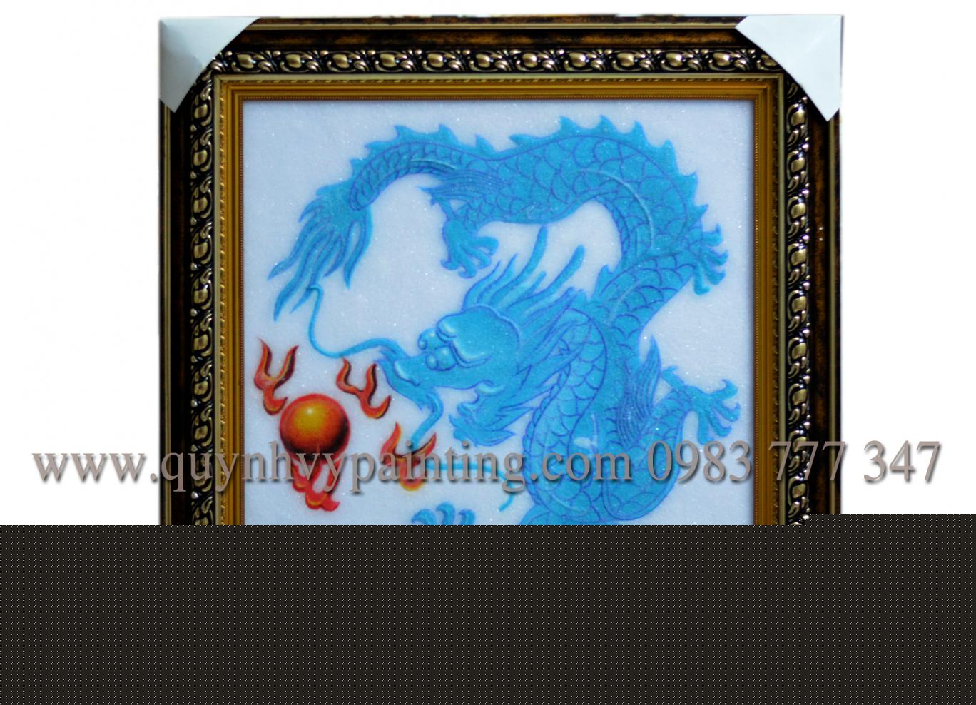 Tranh Rồng Xanh